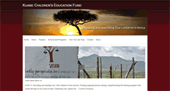 Desktop Screenshot of kcefund.org